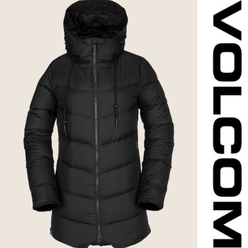 Volcom down puffer jacket